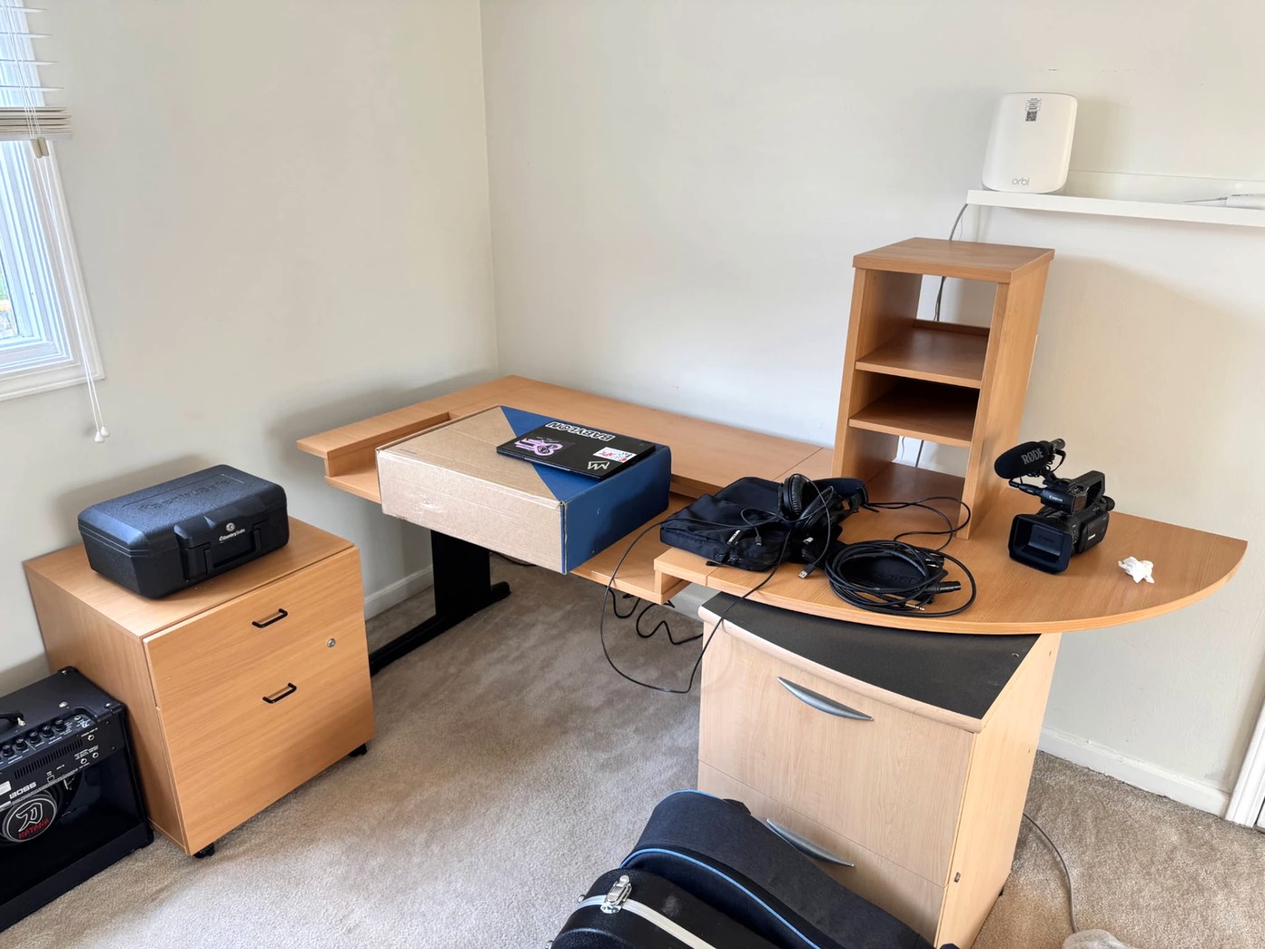 Home Office Furniture Removal — before